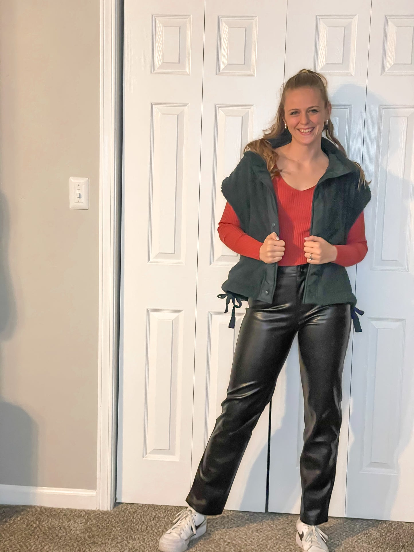 Feeling Festive Sherpa Vest