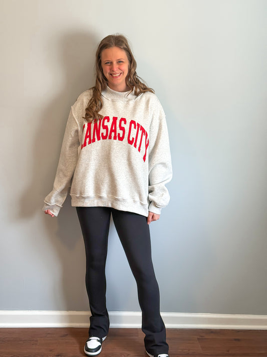 KC Mock Neck Sweatshirt