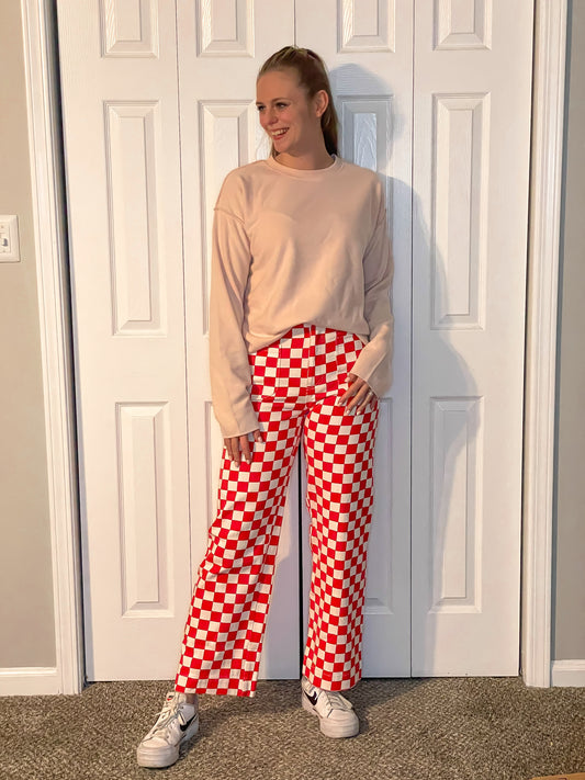 Be Mine Checkered Pants