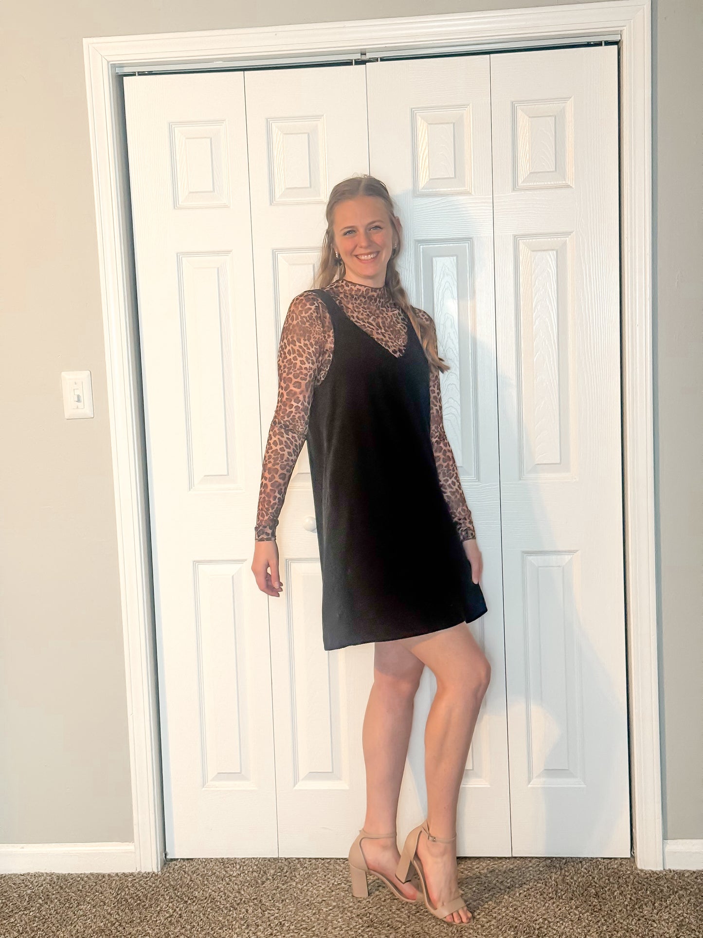 Wild Thing Cheetah Mesh Top