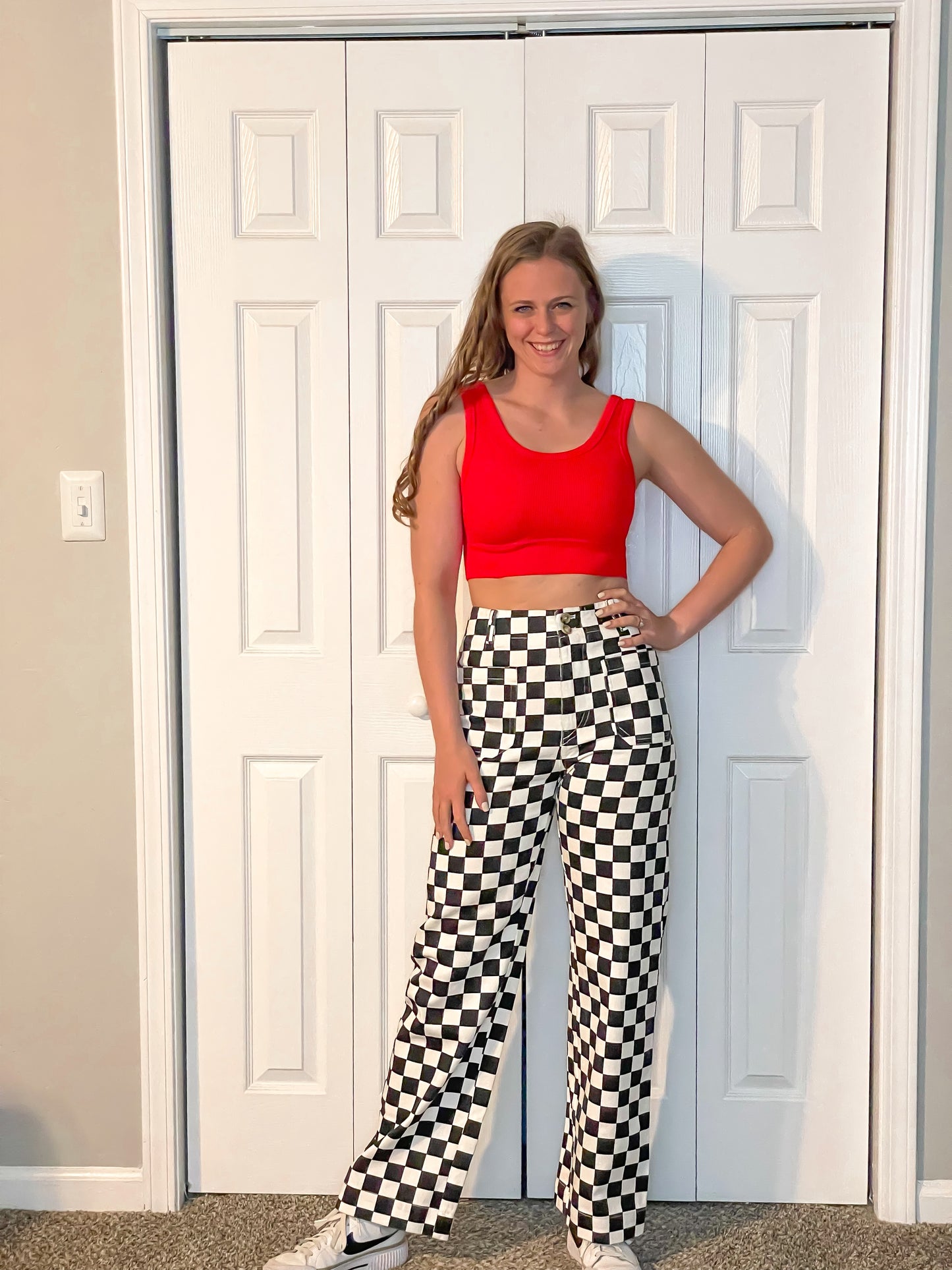 Be Mine Checkered Pants