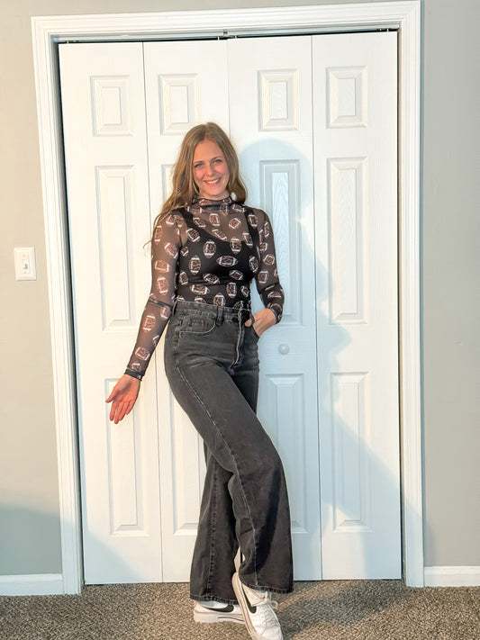 Tailgate Party Mesh Top