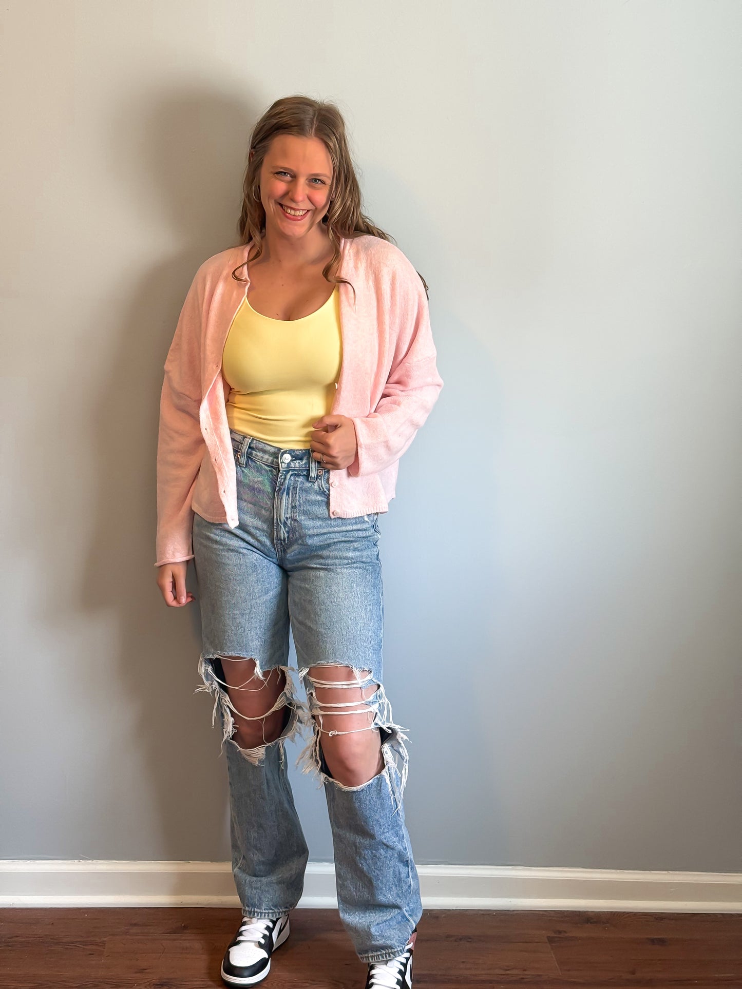 Sweeheart Pink Cardigan