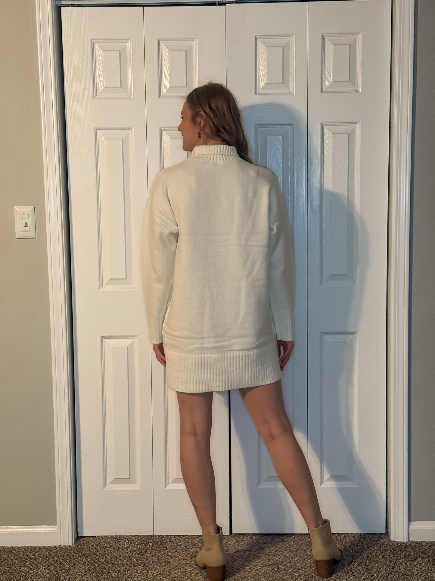 Snowflake Sweater Dress