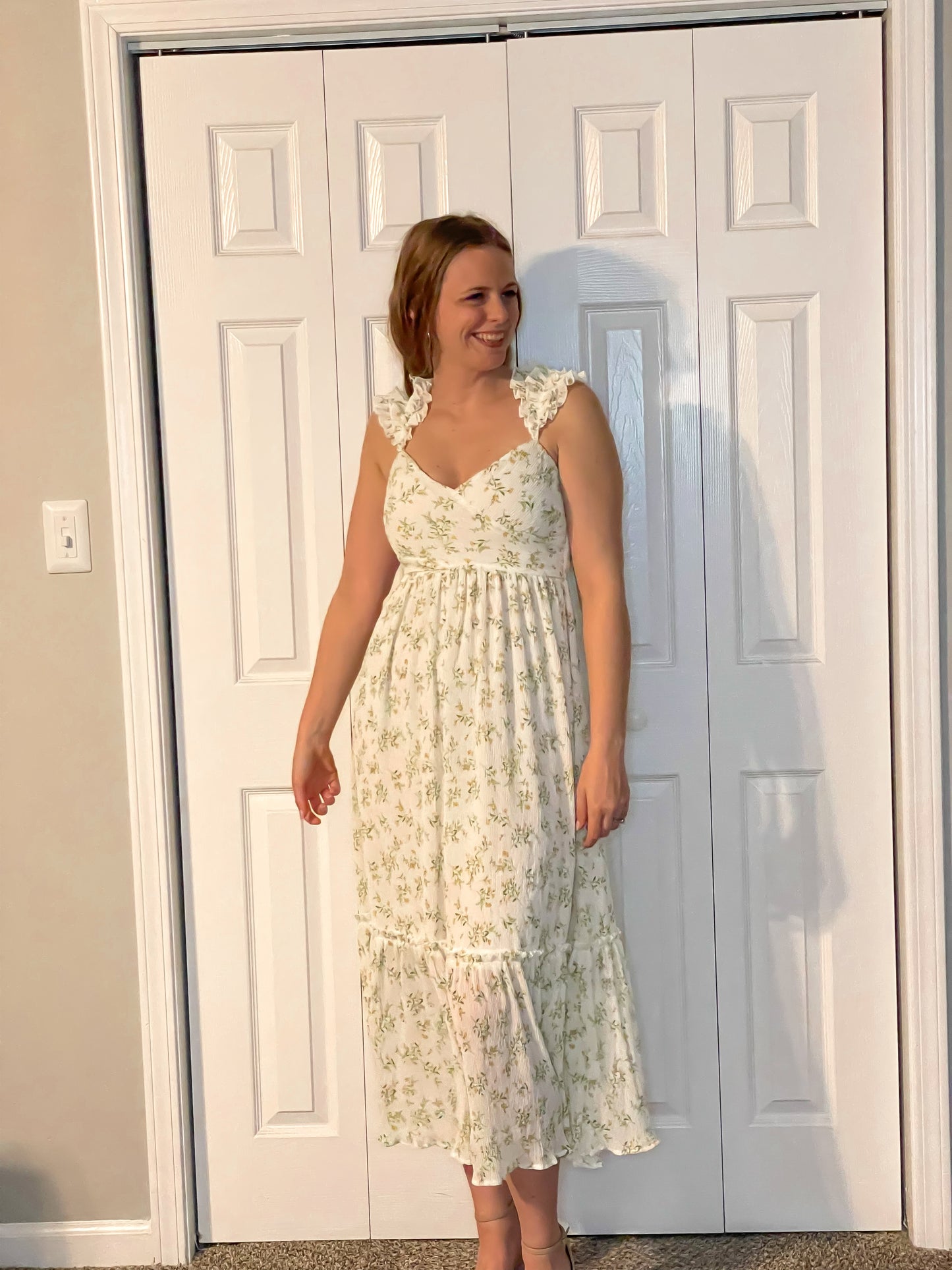 Floral Wrap Dress