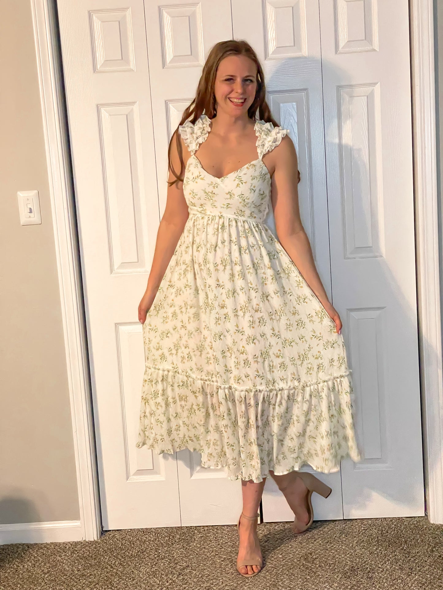 Floral Wrap Dress