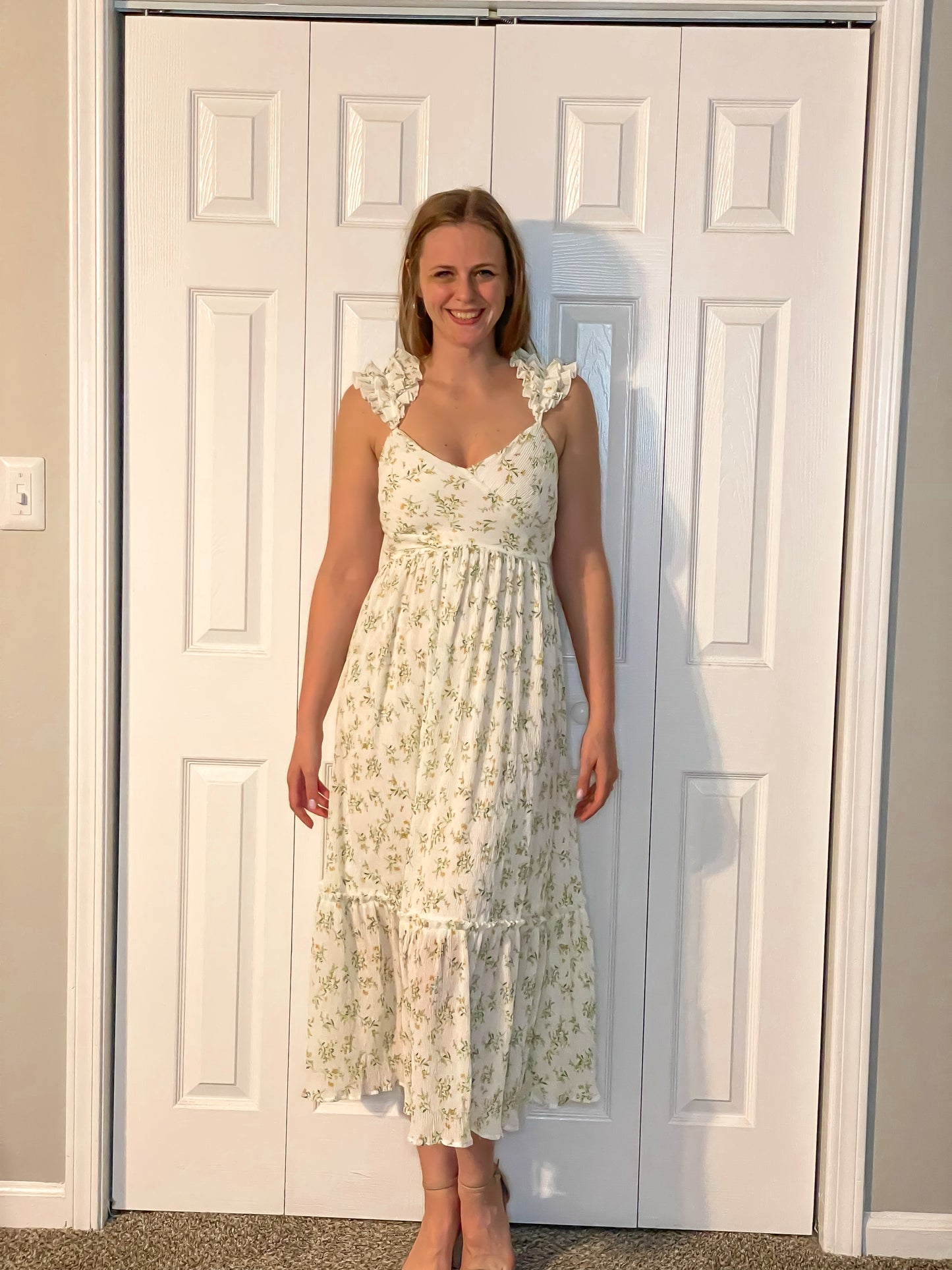 Floral Wrap Dress