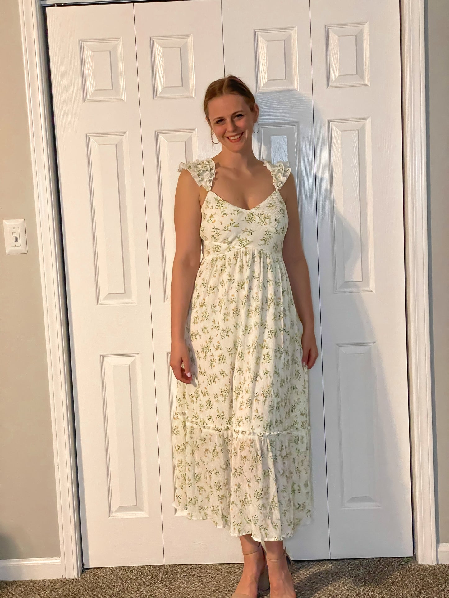 Floral Wrap Dress