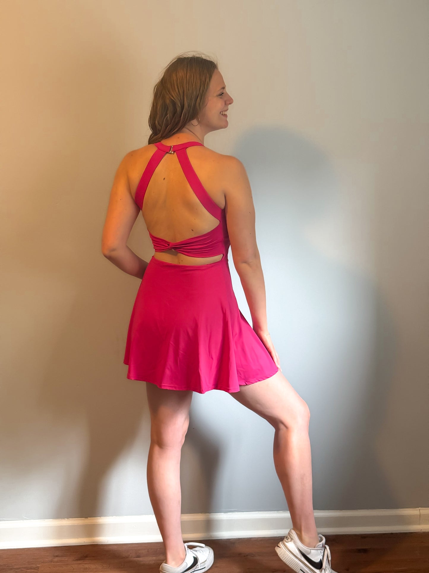 Pink Tide Tennis Dress