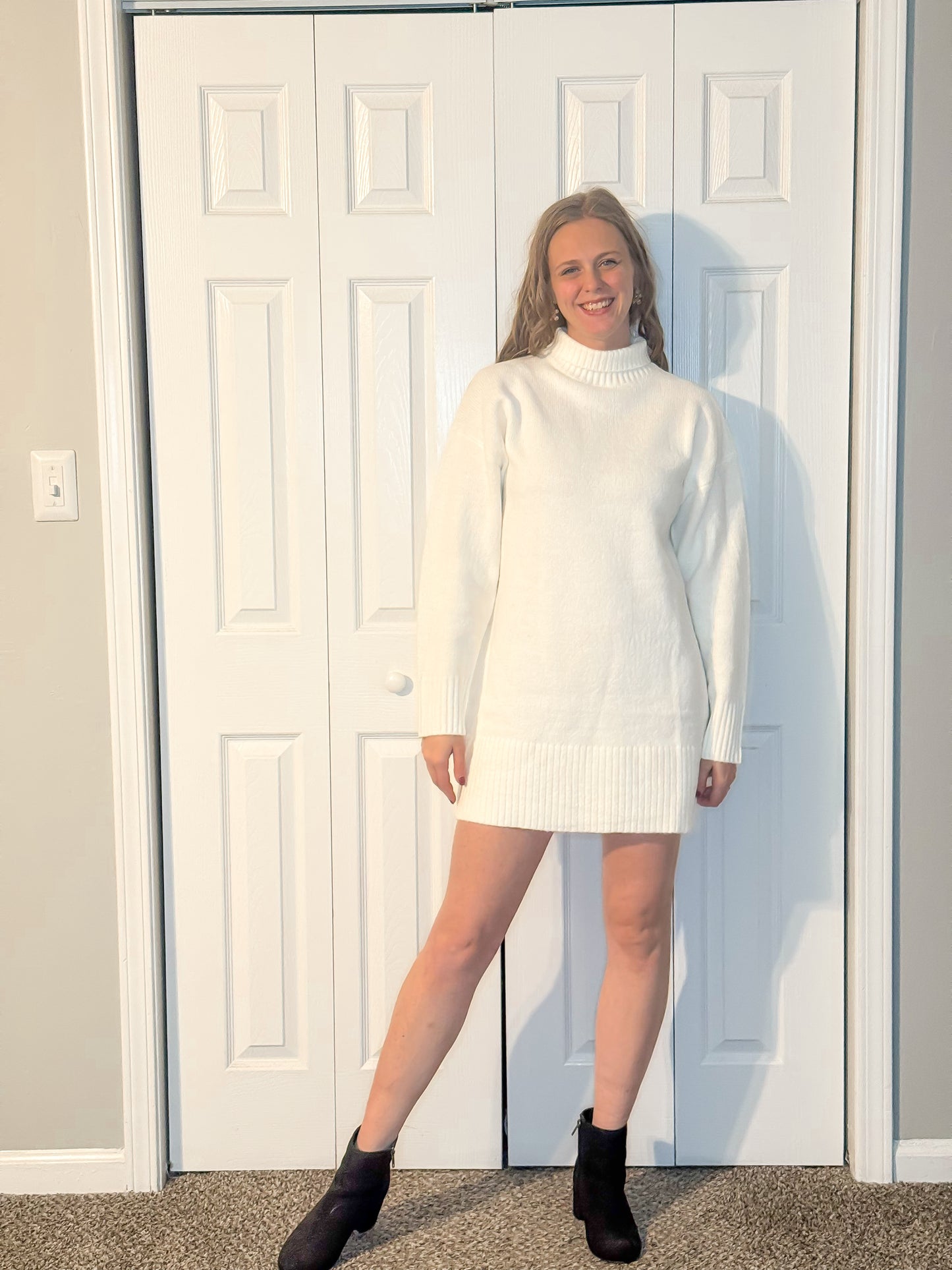 Snowflake Sweater Dress