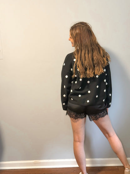 Dotted After Dark Cardigan