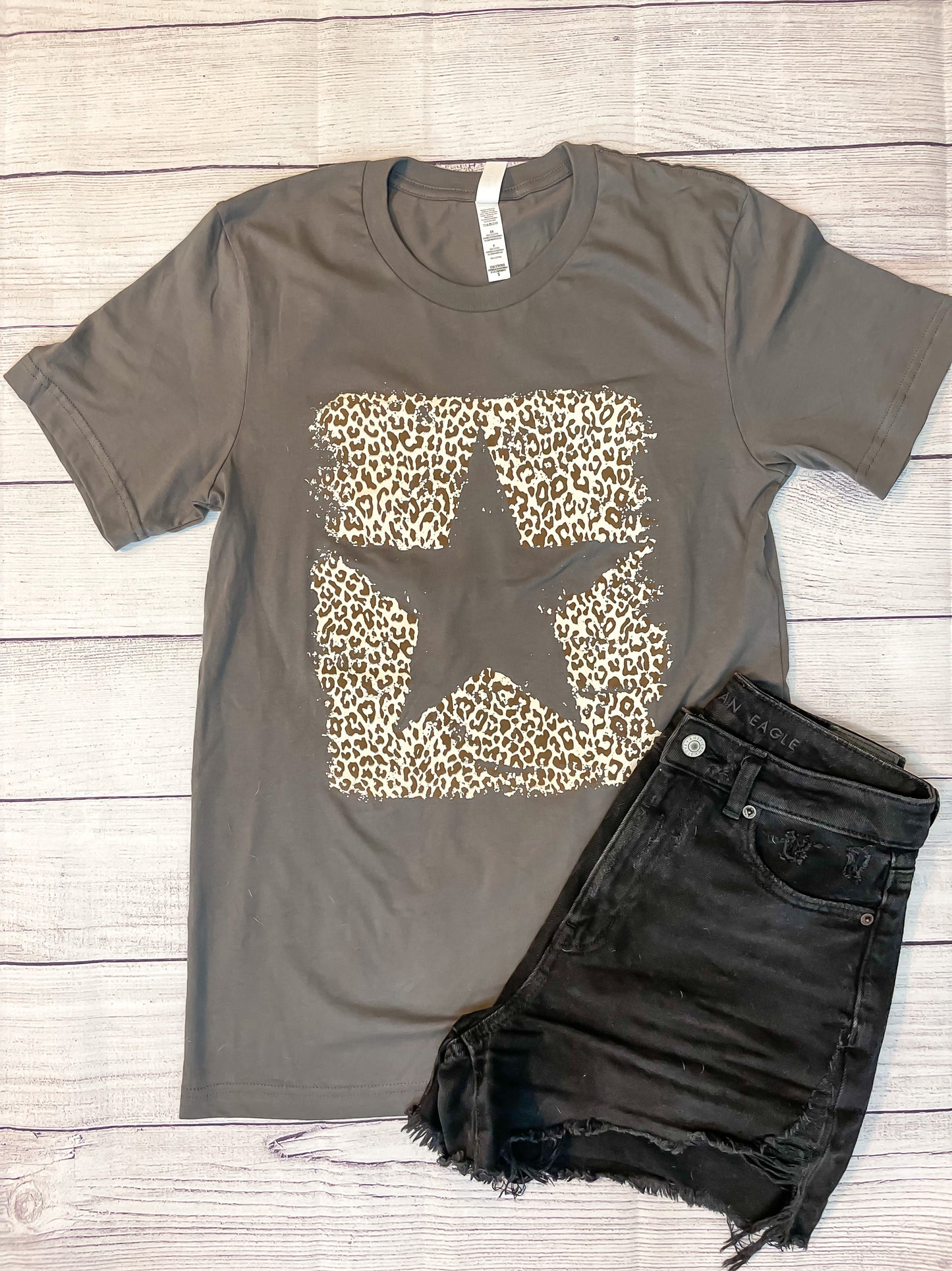 Star Leopard Tee