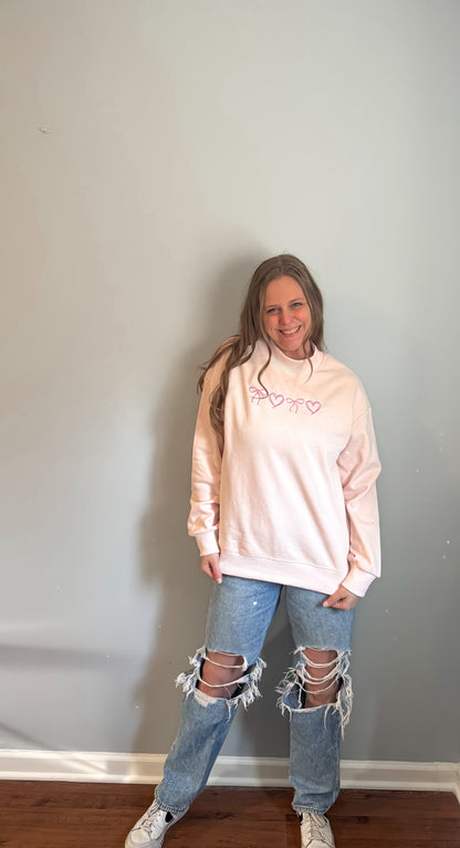 Heart & Bows Sweatshirt