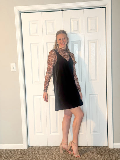 Wild Thing Cheetah Mesh Top