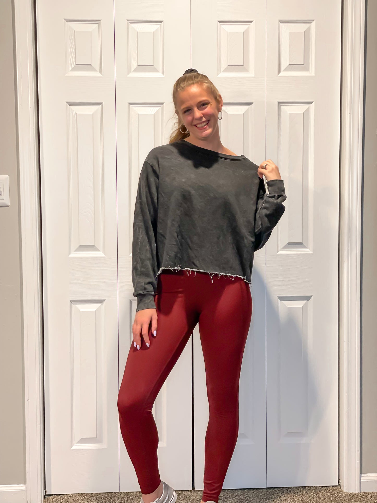 Midnight Wine Leggings