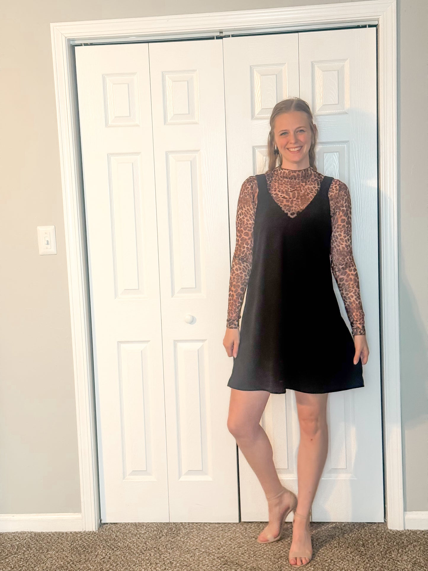 Wild Thing Cheetah Mesh Top