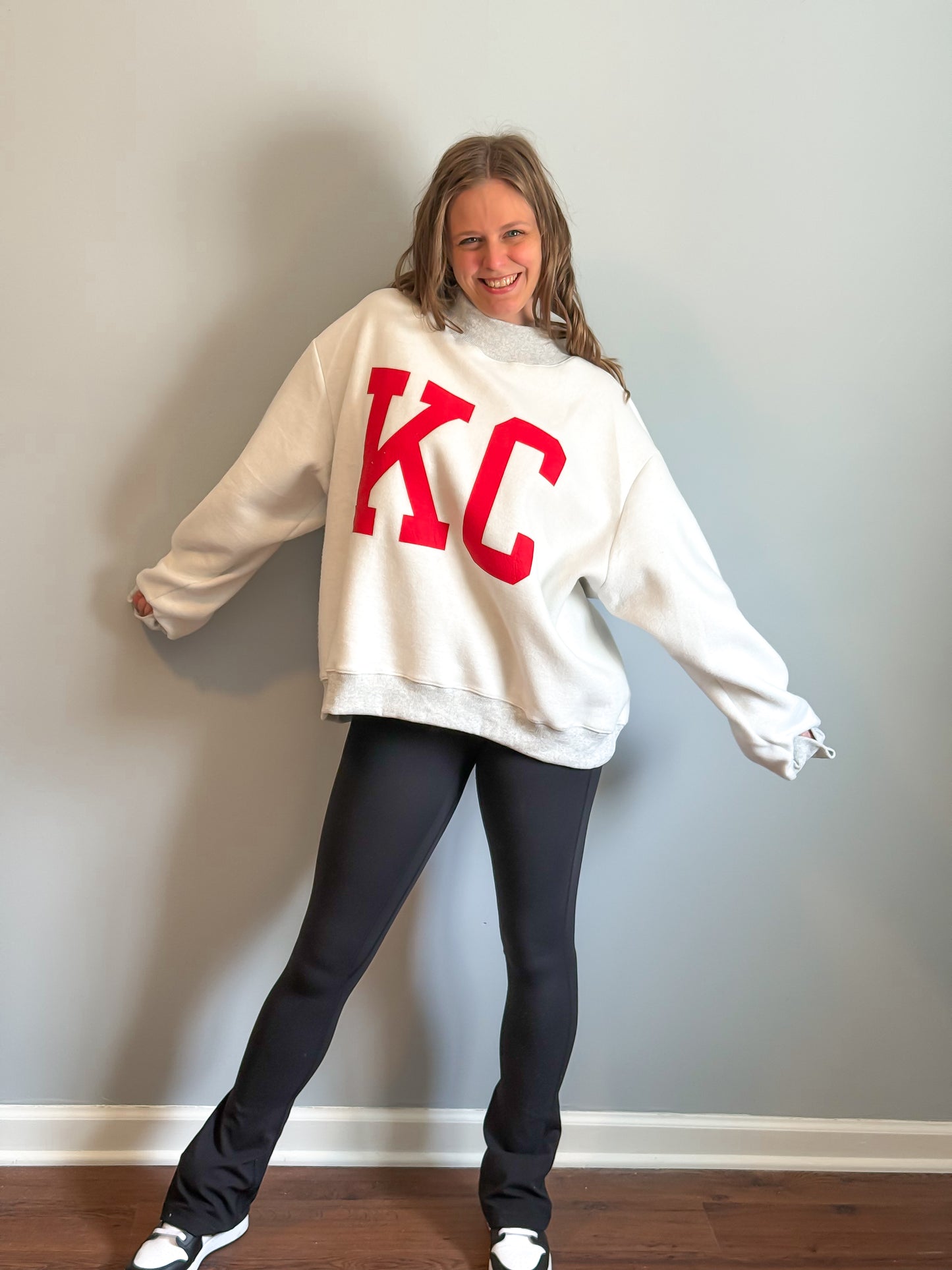 KC Mock Neck Sweatshirt