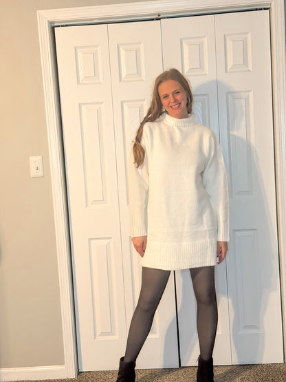 Snowflake Sweater Dress