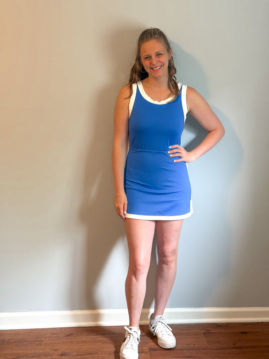 Blue Skies Tennis Dress