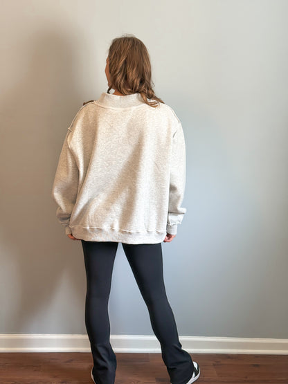 KC Mock Neck Sweatshirt