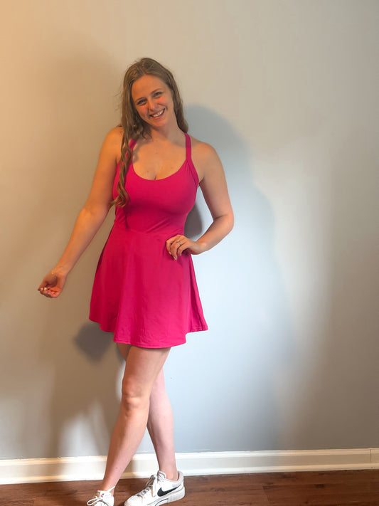 Pink Tide Tennis Dress