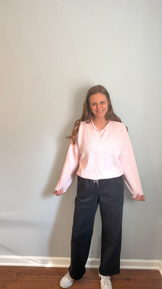 Sweeheart Pink Cardigan